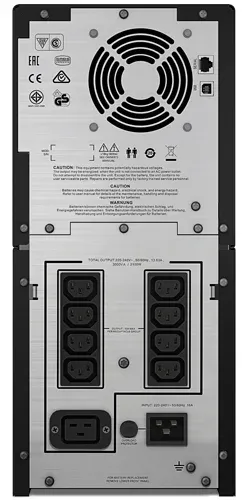 Источник бесперебойного питания APC Smart-UPS C SMC3000I 2100Вт 3000ВА черный - фото 2