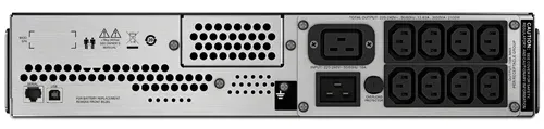 Источник бесперебойного питания APC Smart-UPS C SMC3000RMI2U 2100Вт 3000ВА черный - фото 2