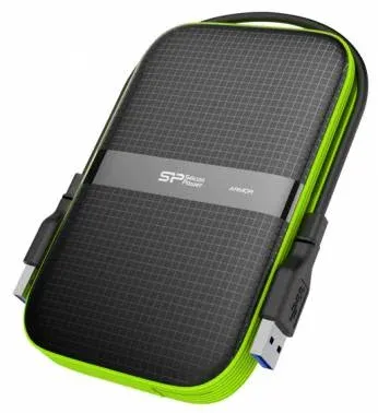 USB SILICON POWER A60 SP020TBPHDA60S3K черный/зеленый - фото 3