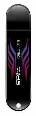 Флеш Диск Silicon Power 128Gb Blaze B10 SP128GBUF3B10V1B USB3.0 черный, 128 ГБ - фото 2