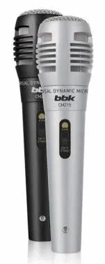 Микрофон проводной BBK CM215 2.5м черный/серебристый - фото 2