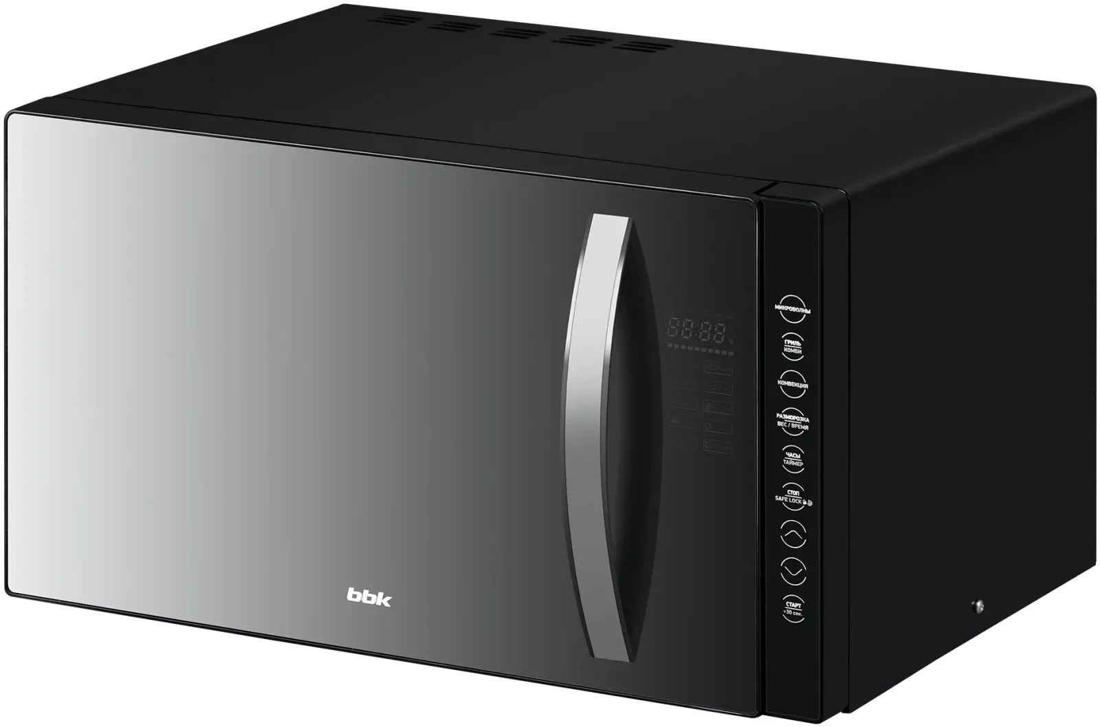 Микроволновая Печь BBK 23MWC-881T/B-M 23л. 800Вт черный, 23 л - фото 6