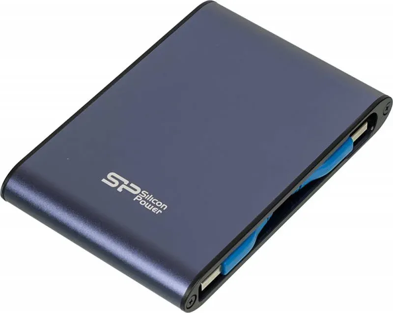 USB SILICON POWER A80 синий - фото 2