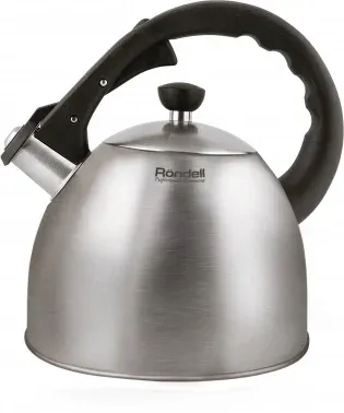 Чайник металлический Rondell Perfect RDS-494 2.2л. стальной, 2.2 л - фото 4