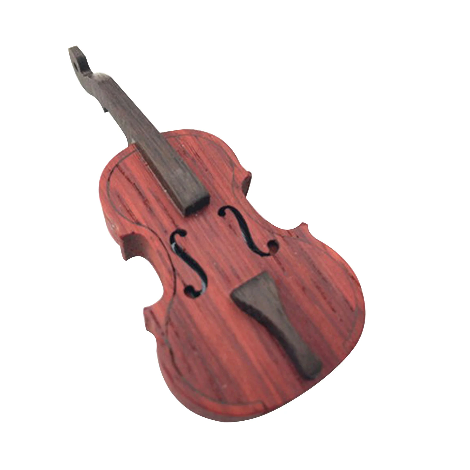 Флешка Деревянная Скрипка Violin Cello F3