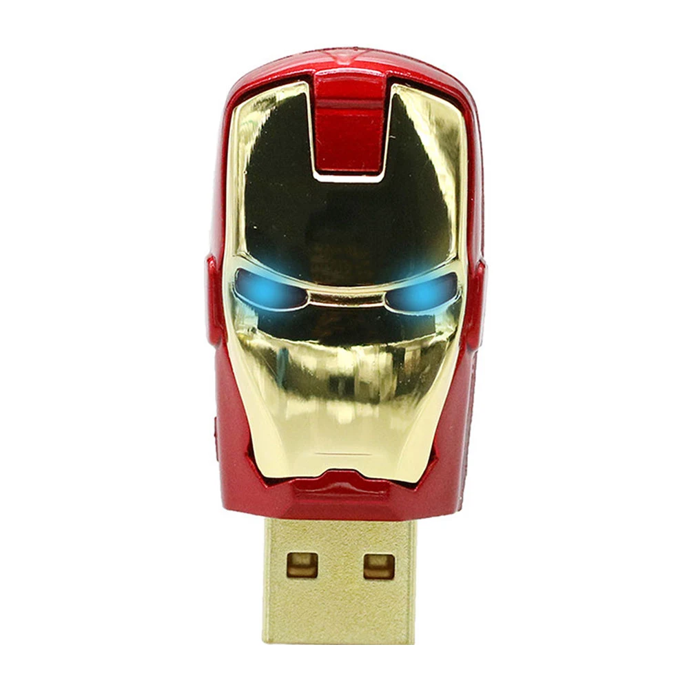 Флешка Металлическая Железный человек Iron Man MARK VII R7