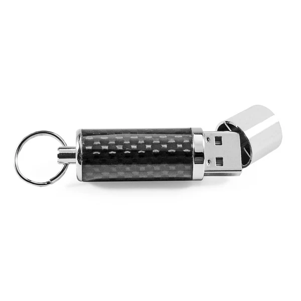 Флешка Карбоновый брелок Keychain Carbon L32