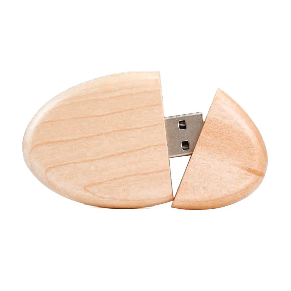 Флешка Деревянная Эллипс Ellipse F38