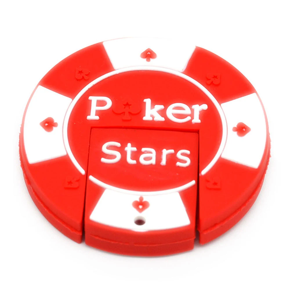 Флешка Резиновая Фишка Poker Stars Q53