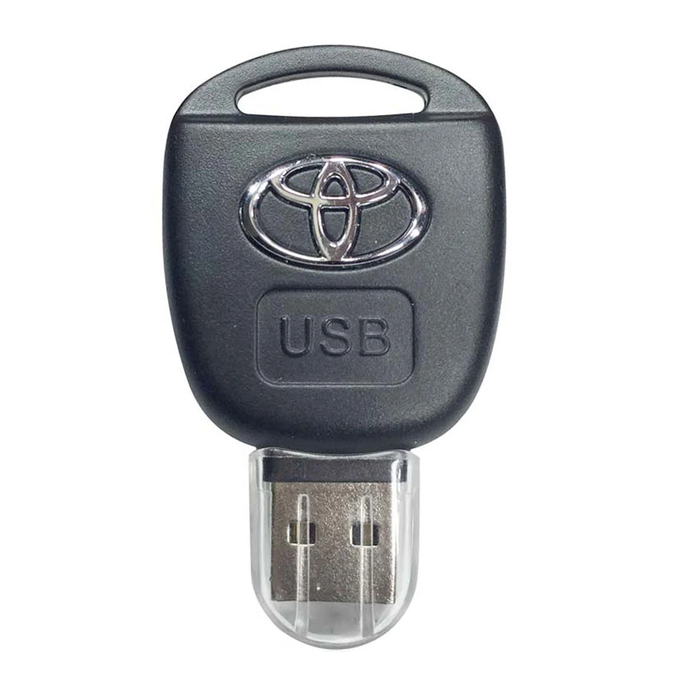 Флешка Пластиковая Автомобильный ключ Тойота Toyota Car Key S62