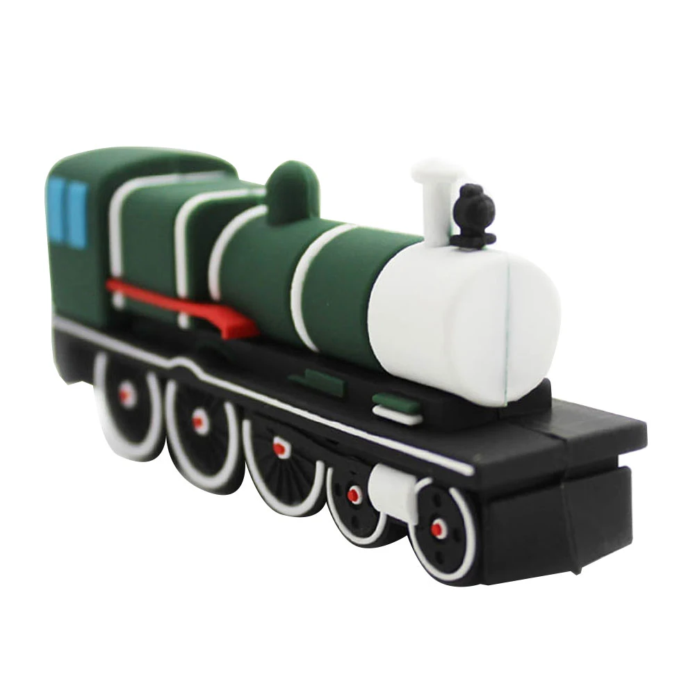Флешка Резиновая Ретро Поезд Retro Train Q84