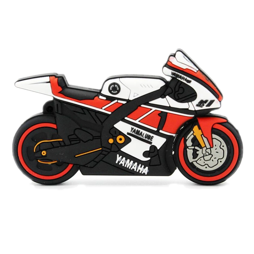Флешка Резиновая Мотоцикл Yamaha Motorcycle Q96