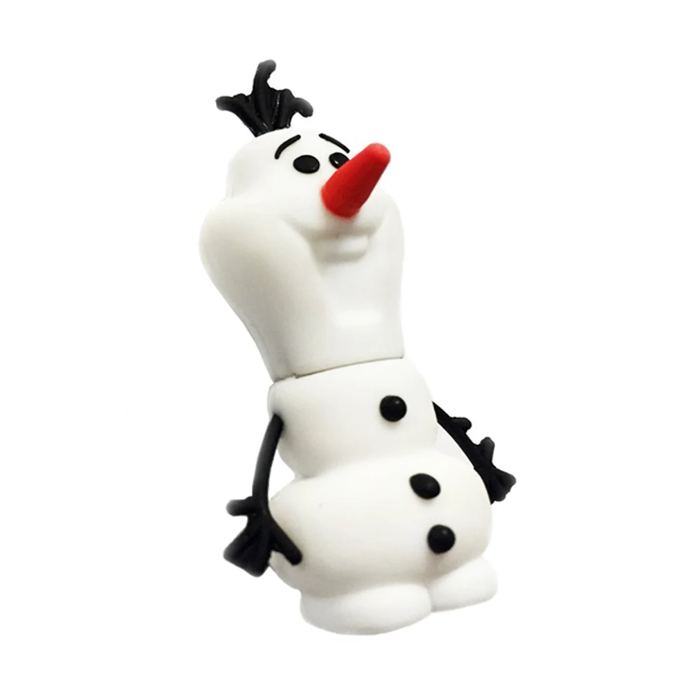 Флешка Резиновая Снеговик Олаф Frozen Snowman Olaf Q105