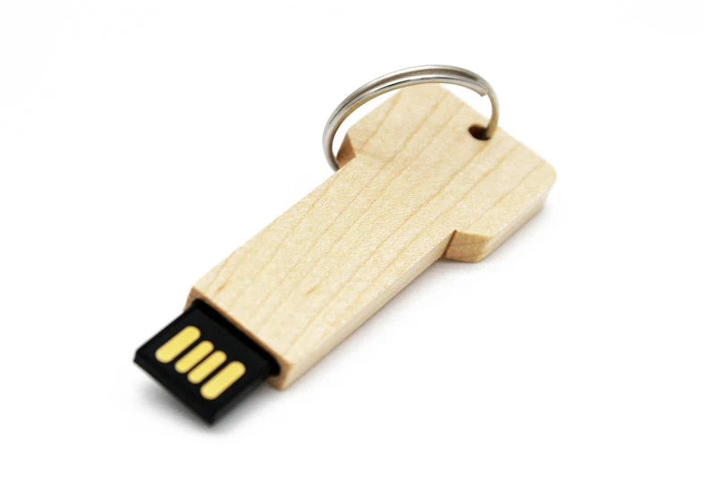 Флешка Деревянная Ключ Key Wood F108