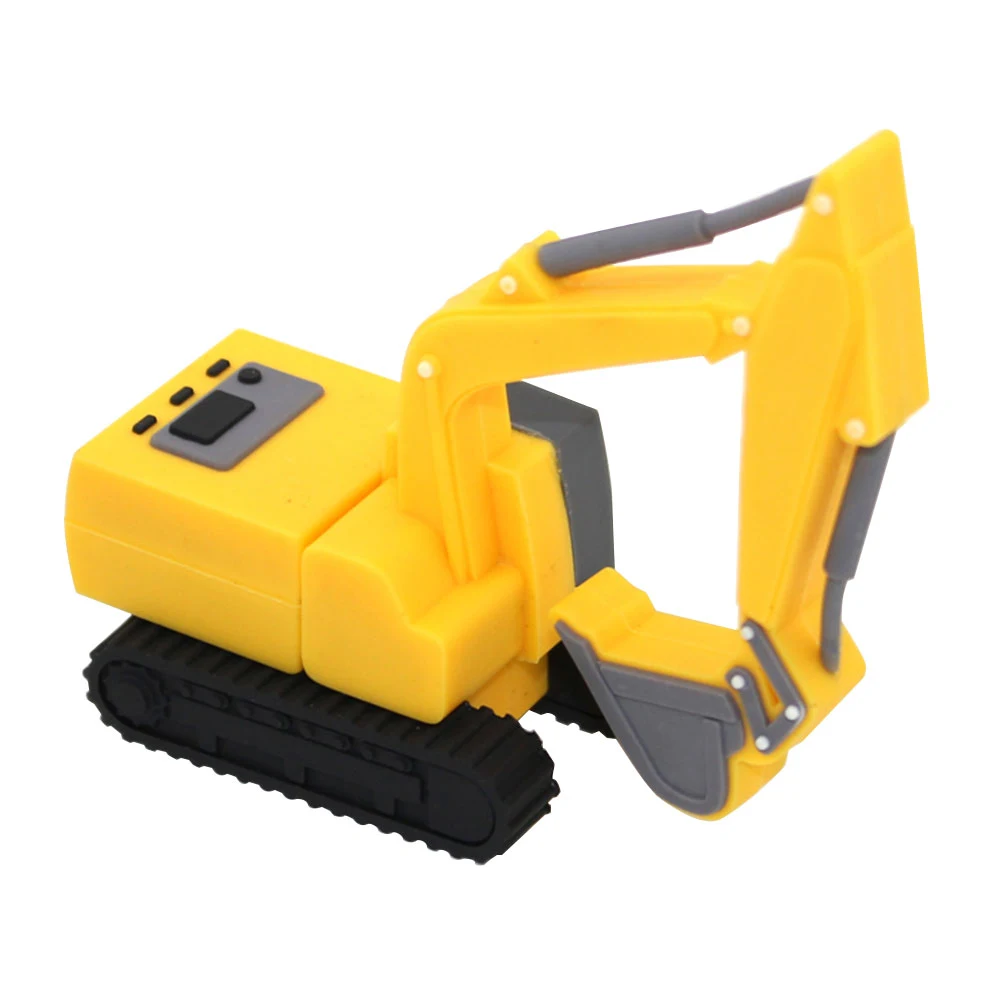 Флешка Резиновая Экскаватор Excavator Q133