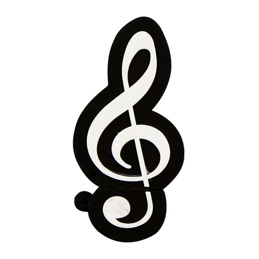 Флешка Резиновая Скрипичный Ключ Treble Clef Q151