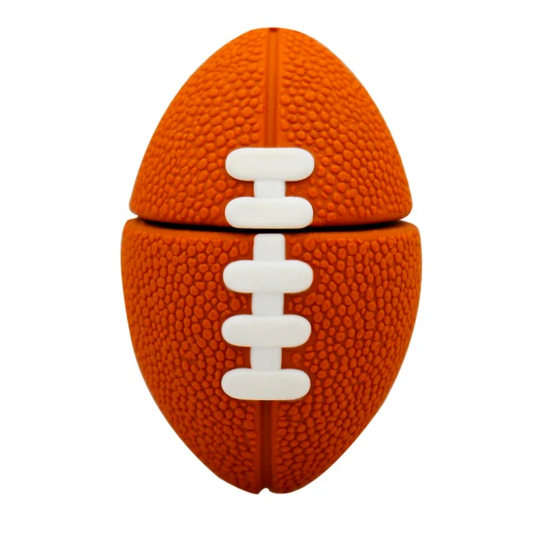 Флешка Резиновая Мяч Регби Rugby Ball Q164