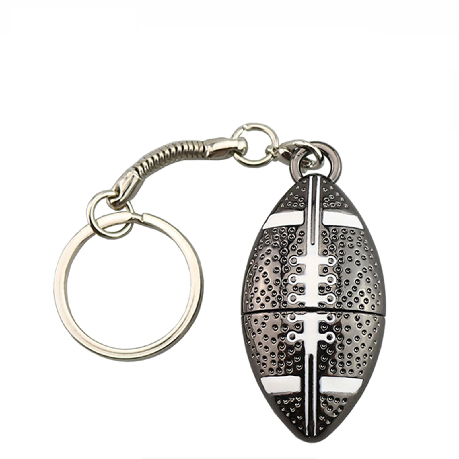 Флешка Металлическая Мяч Регби Rugby Ball R166