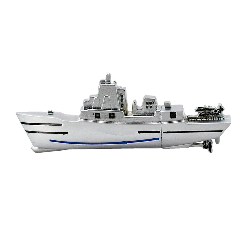 Флешка Металлический Военный Корабль Warship R197