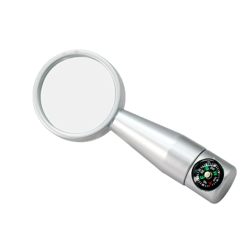 Флешка Металлическая Компас Лупа Compass Loupe R206