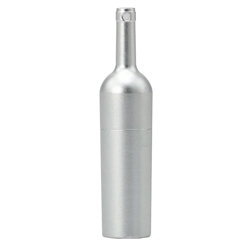 Флешка Металлическая Бутылка вина Bottle Wine R251