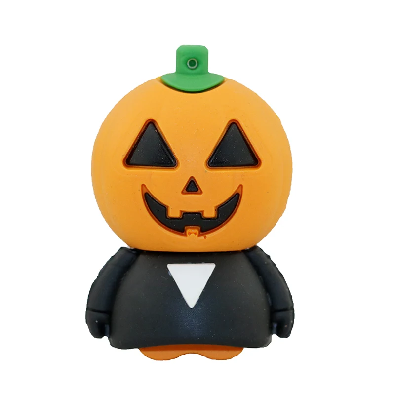 Флешка Резиновая Злая Тыква Evil Pumpkin S301