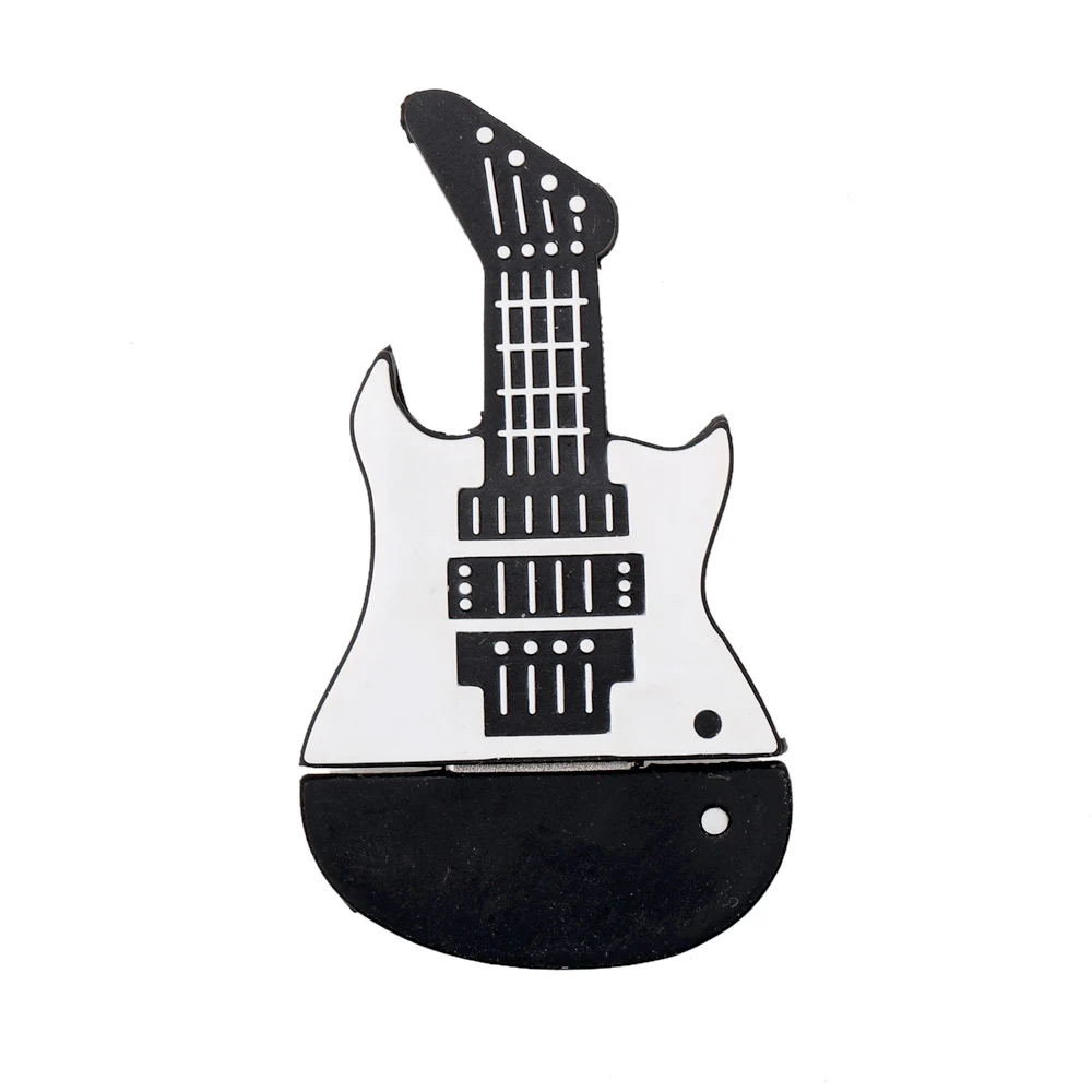 Флешка Резиновая Гитара Бас Bass Guitar Q328