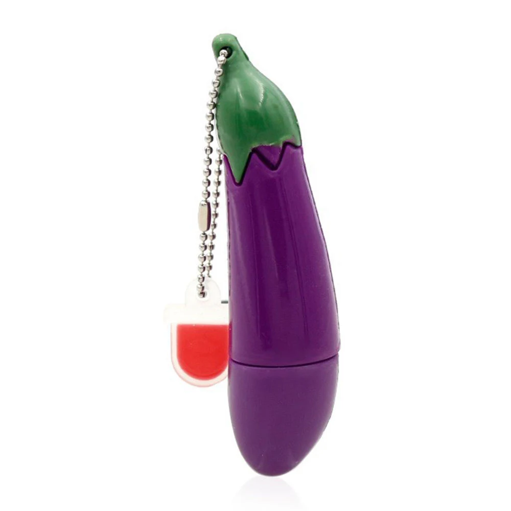 Флешка Резиновая Баклажан Eggplant Q346