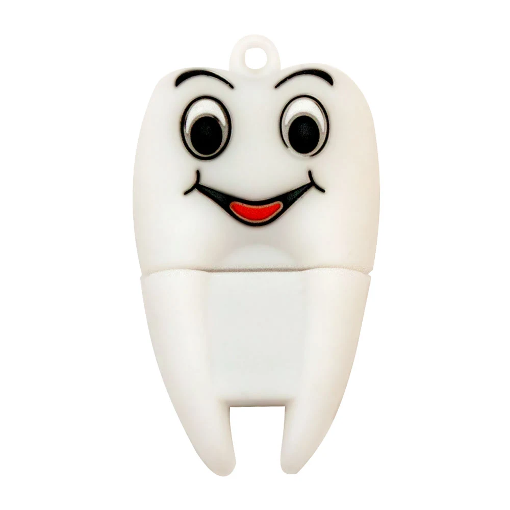 Флешка Резиновая Зуб Tooth Q348
