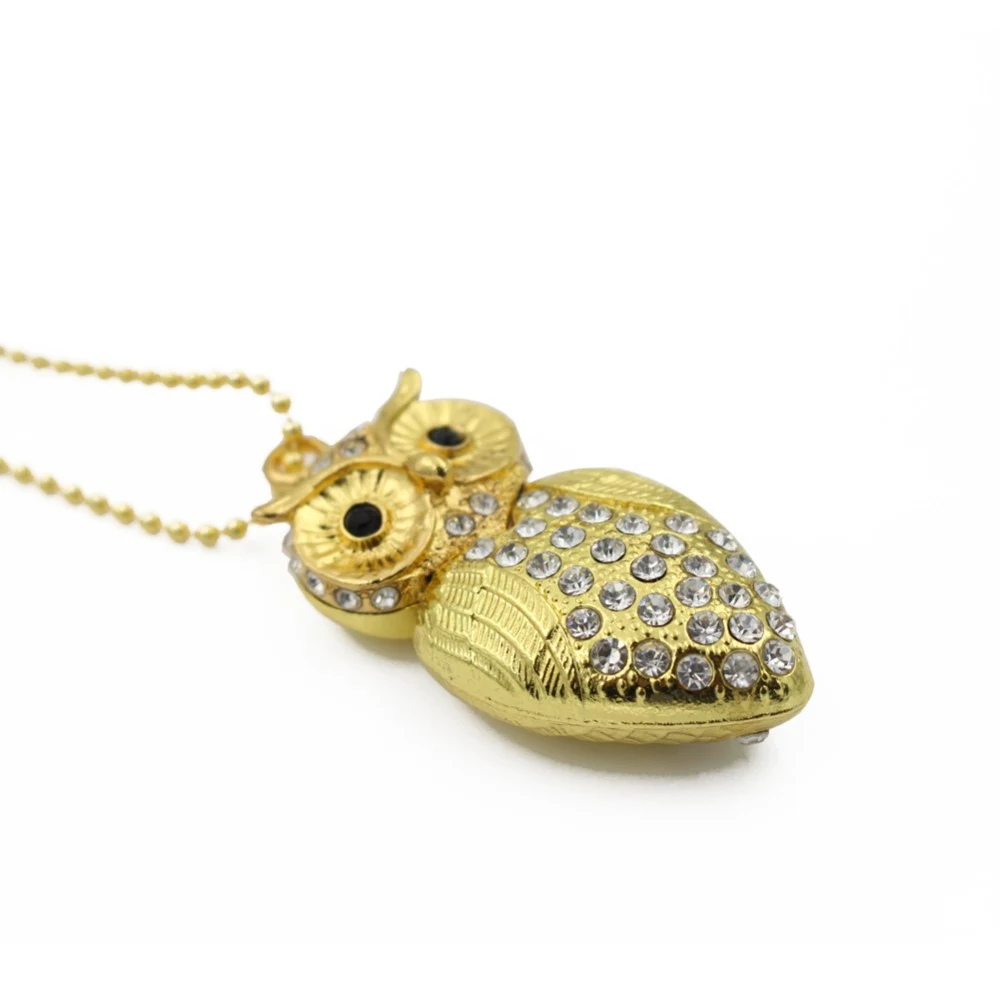 Флешка Металлическая Сова Owl R354