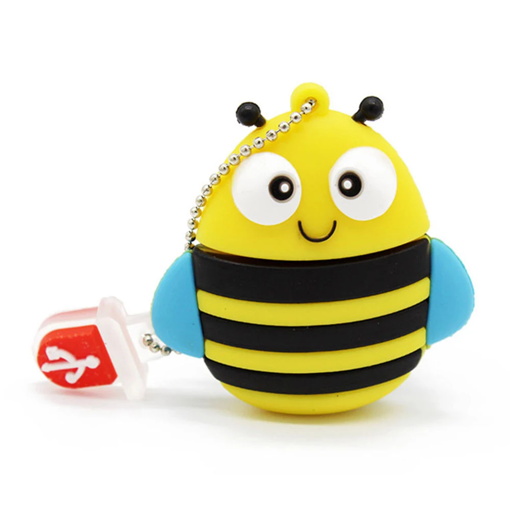 Флешка Резиновая Пчела Bee Q390
