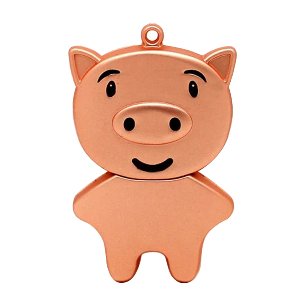Флешка Металлическая Свинья Pig R459