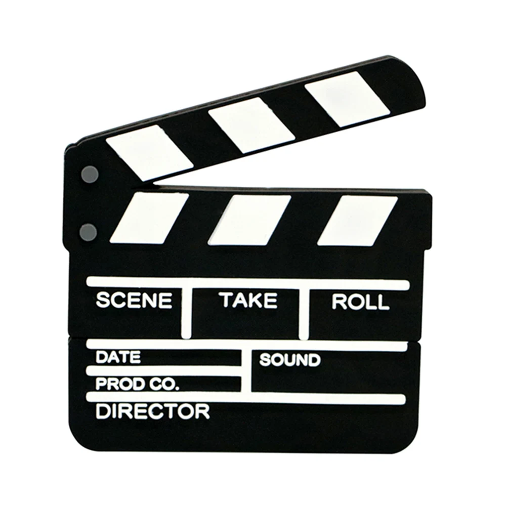 Флешка Резиновая Хлопушка Clapperboard Q137
