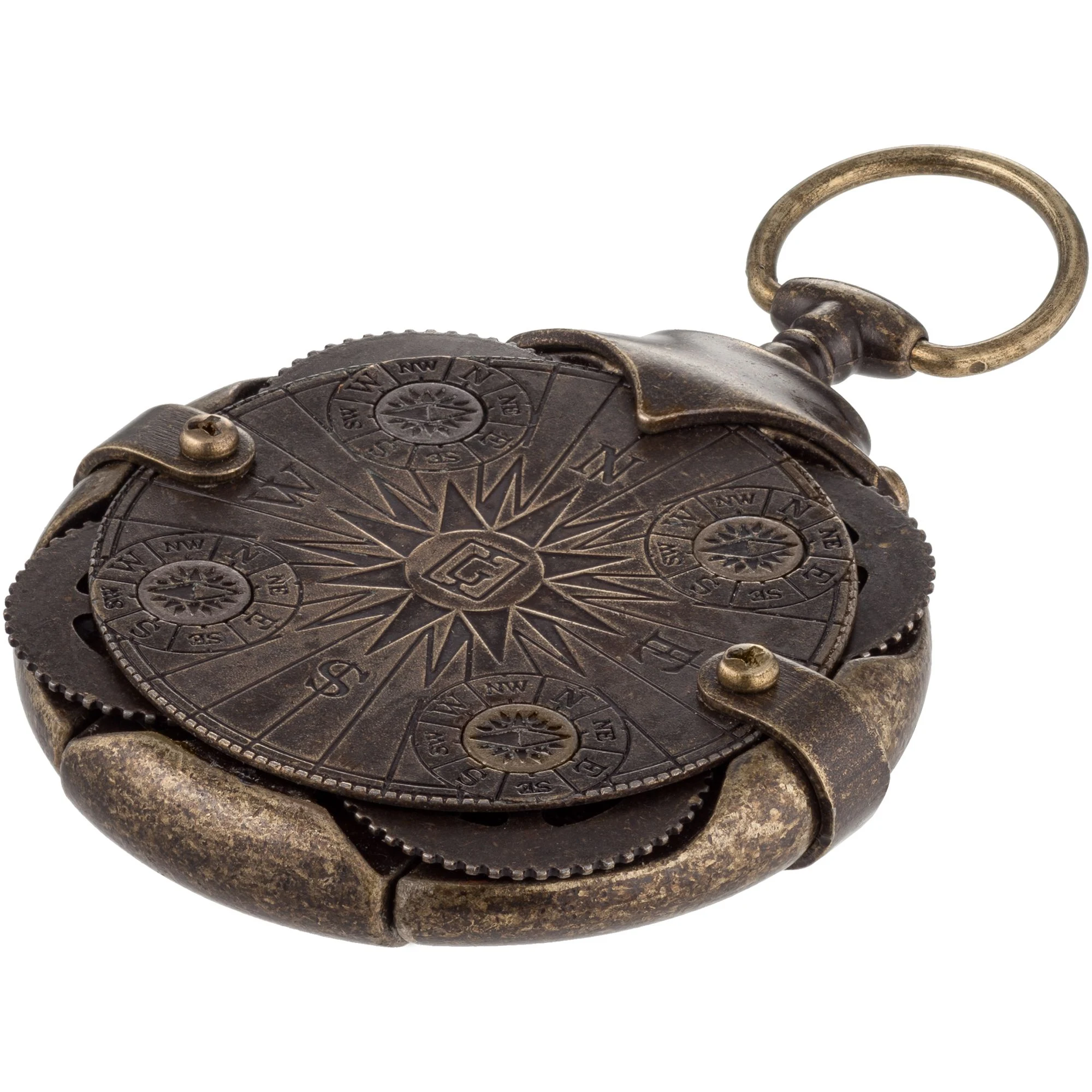 Флешка Металлическая Криптекс Компас Cryptex Compass R591