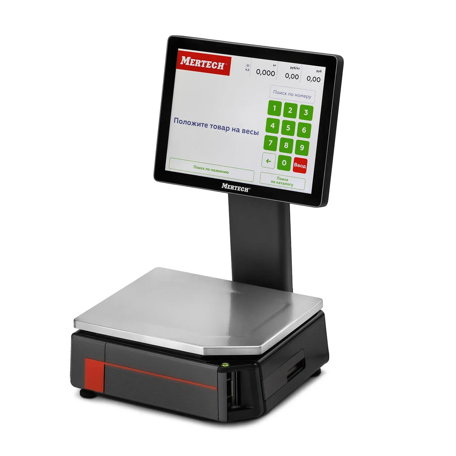 Весы с печатью этикеток M-ER 727 PM-15.2 15 USB Ethernet Wi-Fi