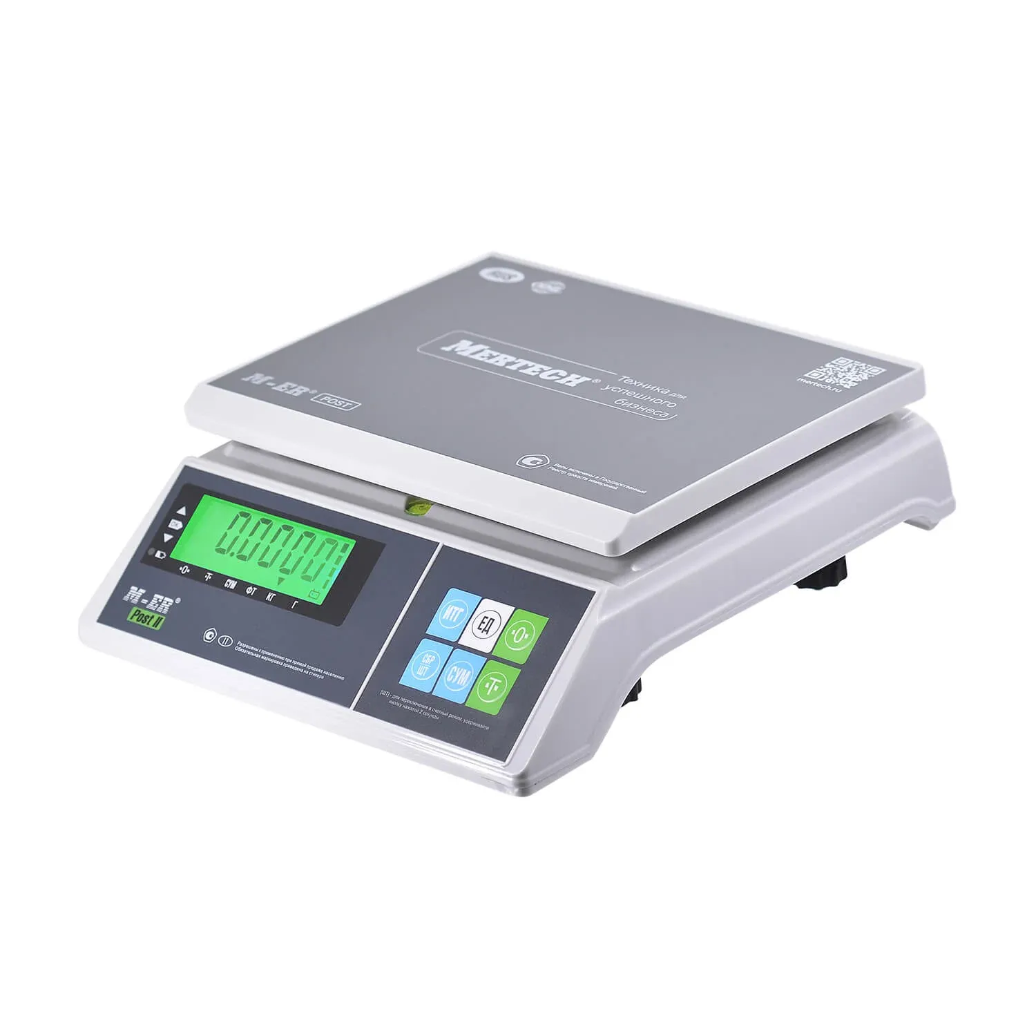 Порционные весы M-ER 326 AFU-6.01 Post II LCD двойной дисплей