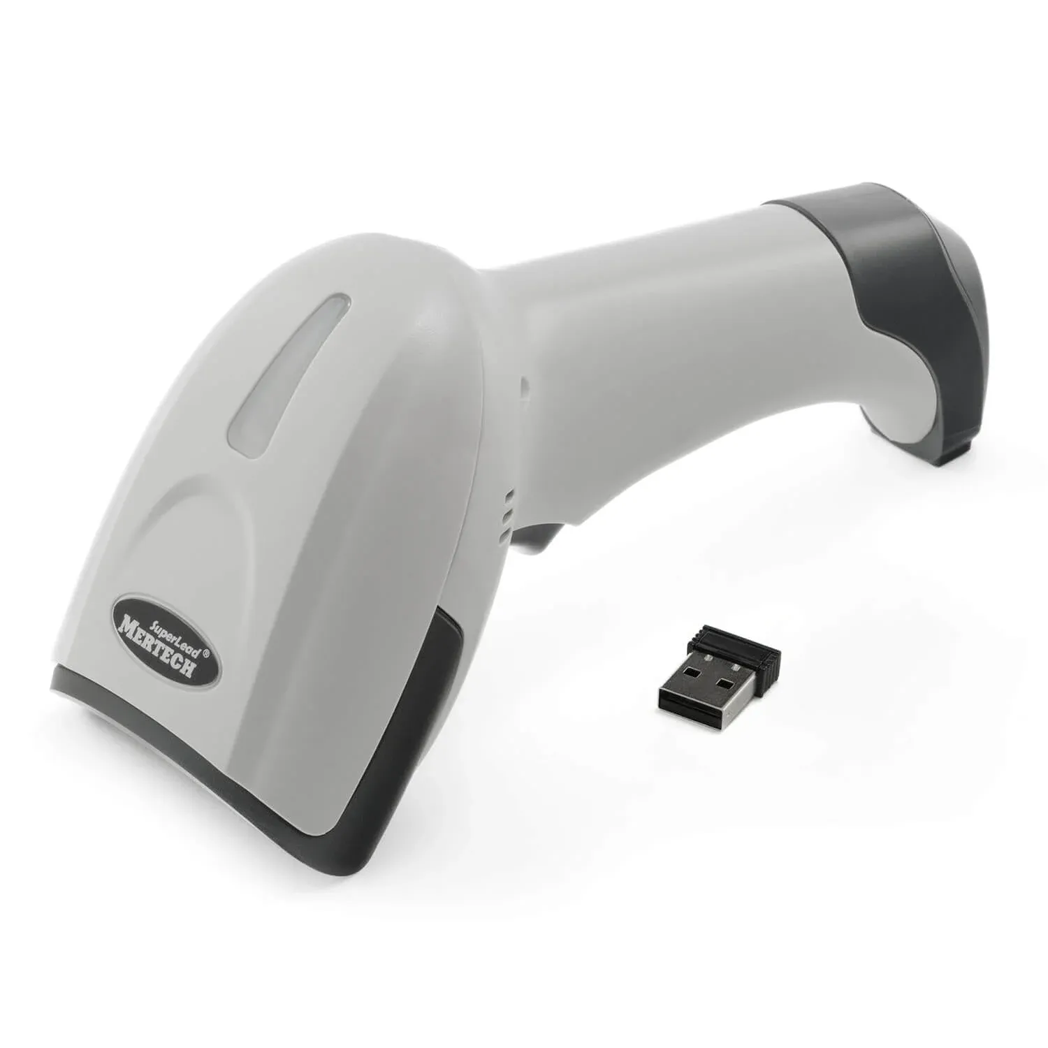 Беспроводной сканер штрих-кода MERTECH CL-2320 BLE SPP Dongle P2D USB white