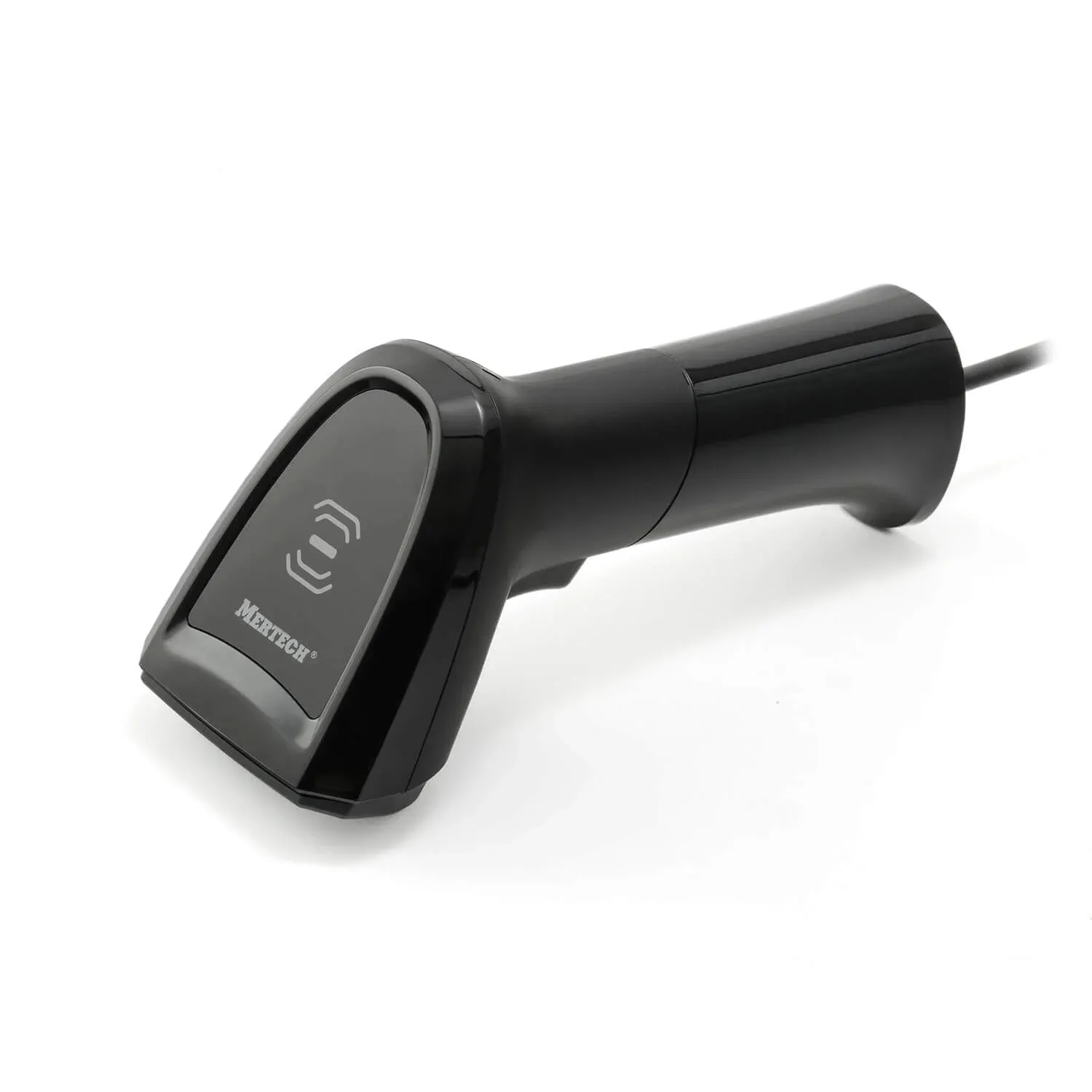 Проводной сканер штрих-кода MERTECH NS031 Ai 2Core P2D USB USB эмуляция RS232 черный 3м кабель