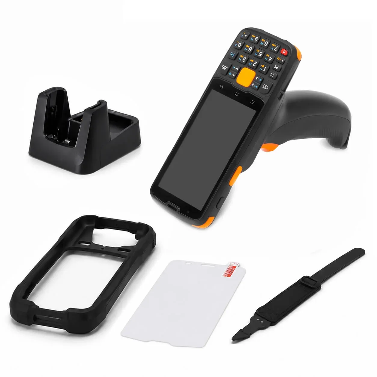 Комплект ТСД MERTECH MovFast S45 GRIP Android 11/32GB кредл с перед. чехол стекло ремешок