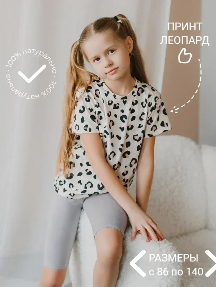Футболка для девочки 5-42