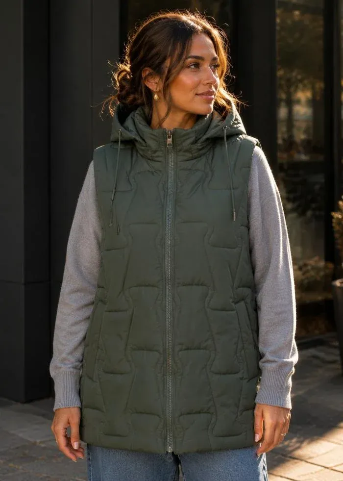 Жилет женский City Style арт. 28060, Бирюза, 50-52