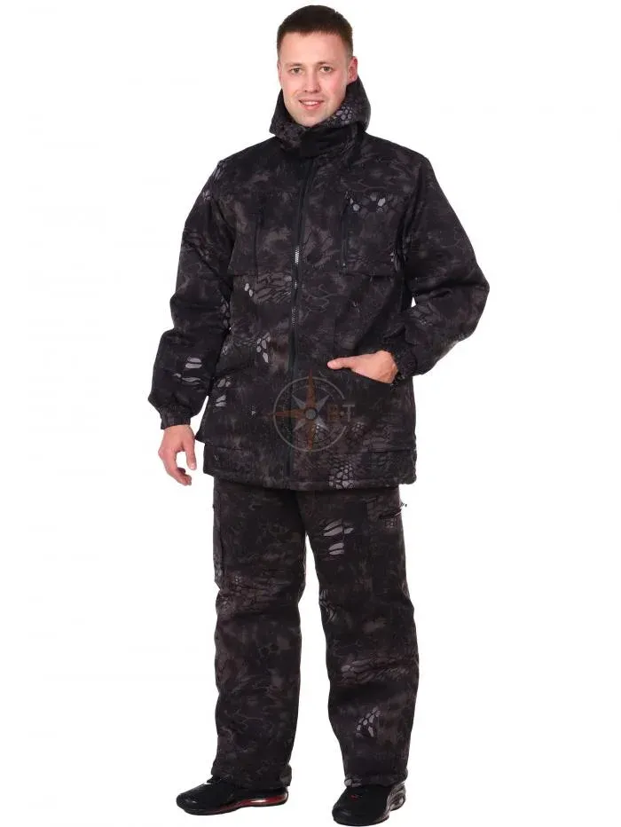 Костюм ВТ Лес зимний грета кмф piton black