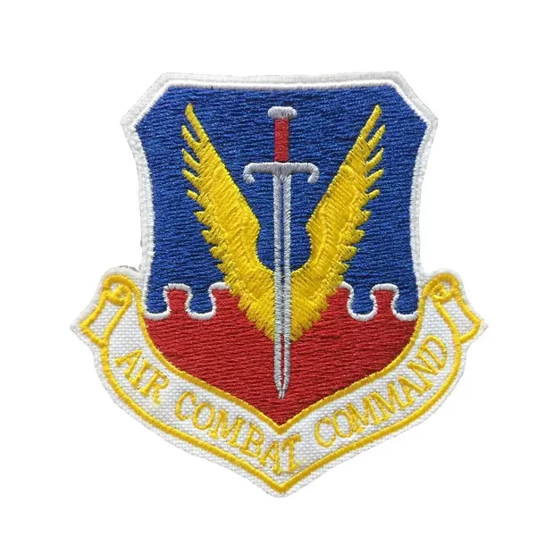 Шеврон эмблема AIR COMBAT COMMAND вырезанный кордура — фото 1