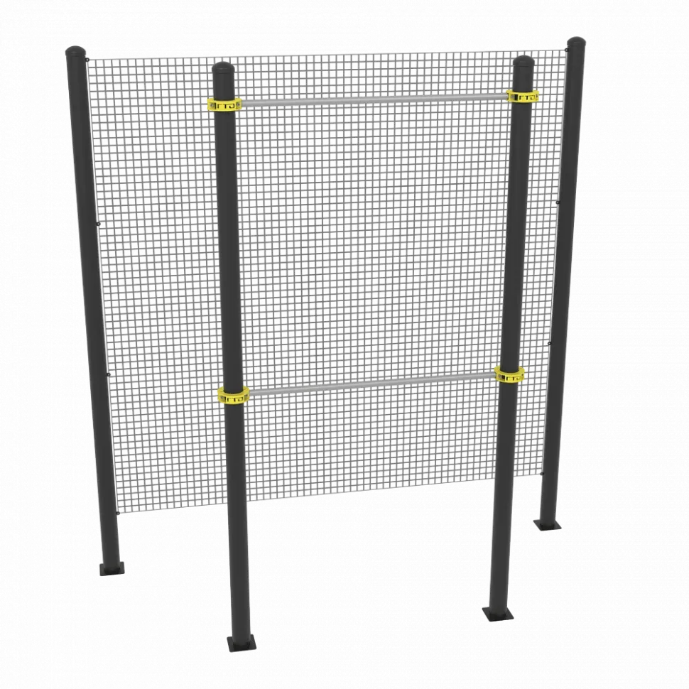 Мишень на стойках квадратная для тестирования инвалидов Iron King