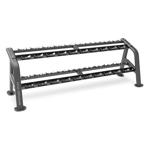 Стойка для гантелей 10 пар BRONZE GYM BR-1025
