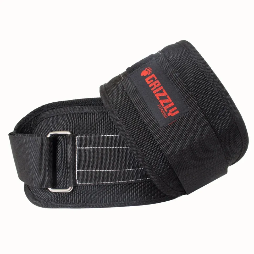 Атлетический пояс GRIZZLY Fitness Bear Hugger 6″ текстиль