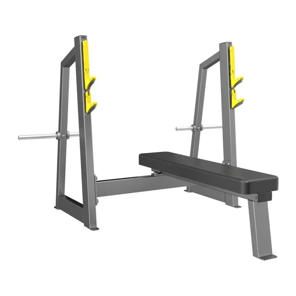 Скамья-стойка для жима штанги лежа DHZ A-3043 Olympic Bench