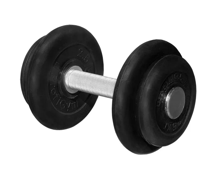 ГНР-8,5 Гантель PROFIGYM неразборная с хромированной ручкой 8