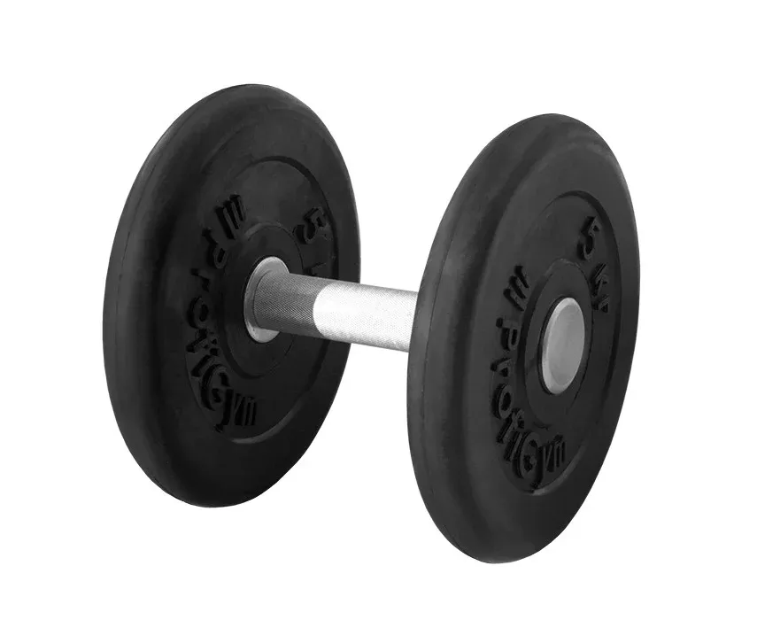ГНР-11 Гантель PROFIGYM неразборная с хромированной ручкой