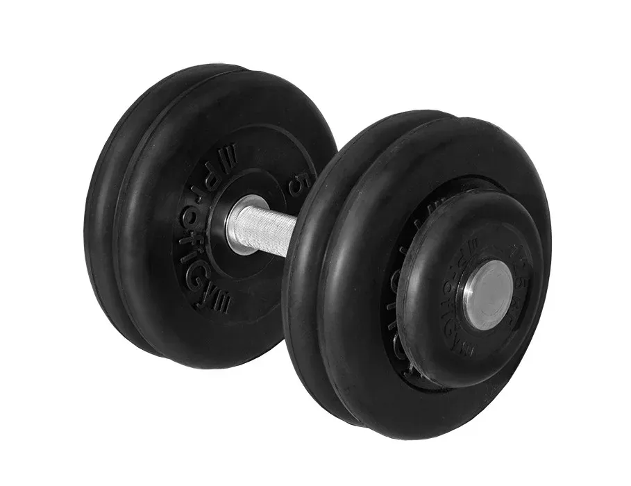 ГНР-23,5 Гантель PROFIGYM неразборная с хромированной ручкой